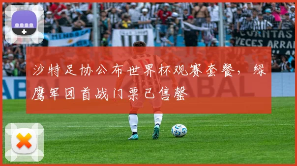 沙特足协公布世界杯观赛套餐,绿鹰军团首战门票已售罄