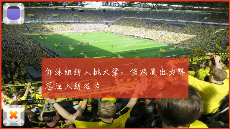仰泳组新人挑大梁，伤病复出为阵容注入新活力